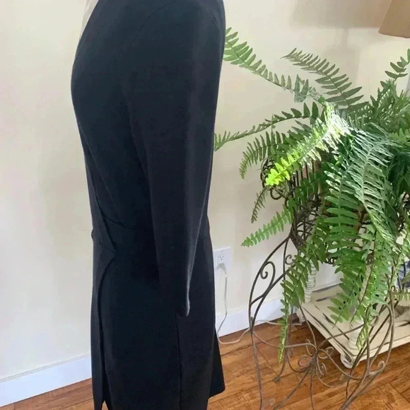 NWT TOPSHOP BLACK WRAP DRESS 6 - Picture 7 of 7